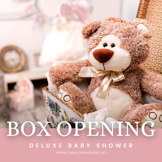 Reborn Baby DELUXE Box Opening **Must be purchased with a custom doll. *Add-On Item
