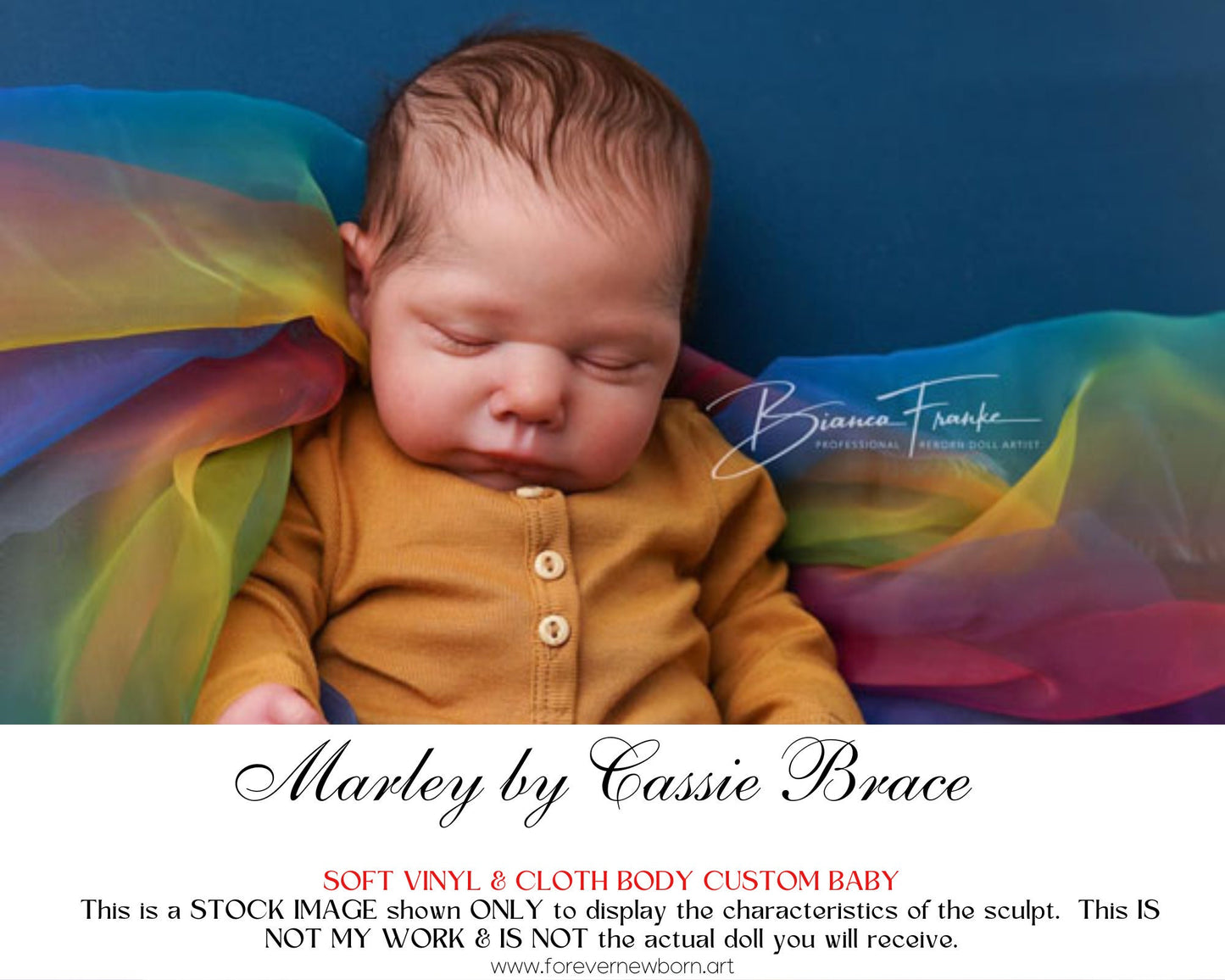 Lifelike Reborn Doll Marley by Cassie Brace (20"+Full Limbs)