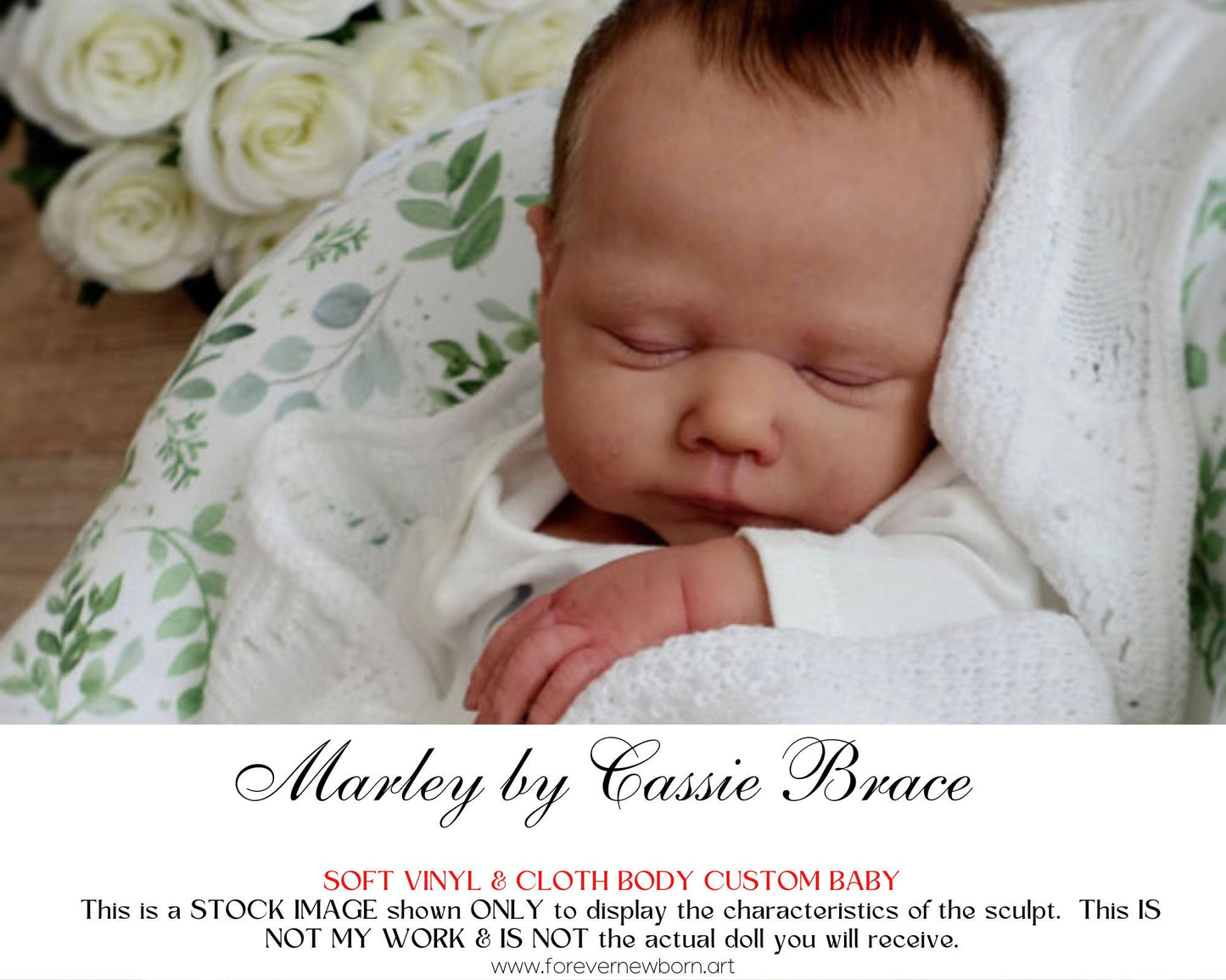 Lifelike Reborn Doll Marley by Cassie Brace (20"+Full Limbs)