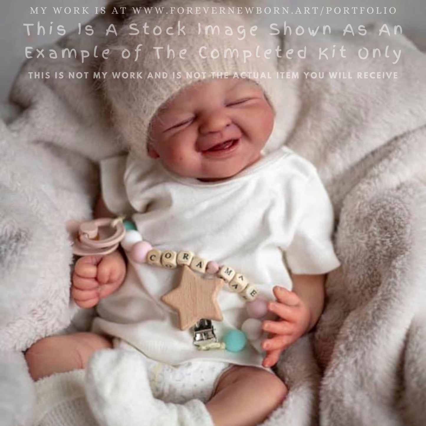 Reborn Baby **Hyper-Realistic** Reborn Doll Cora Mae by Lisa Stone (17""+Full Limbs)