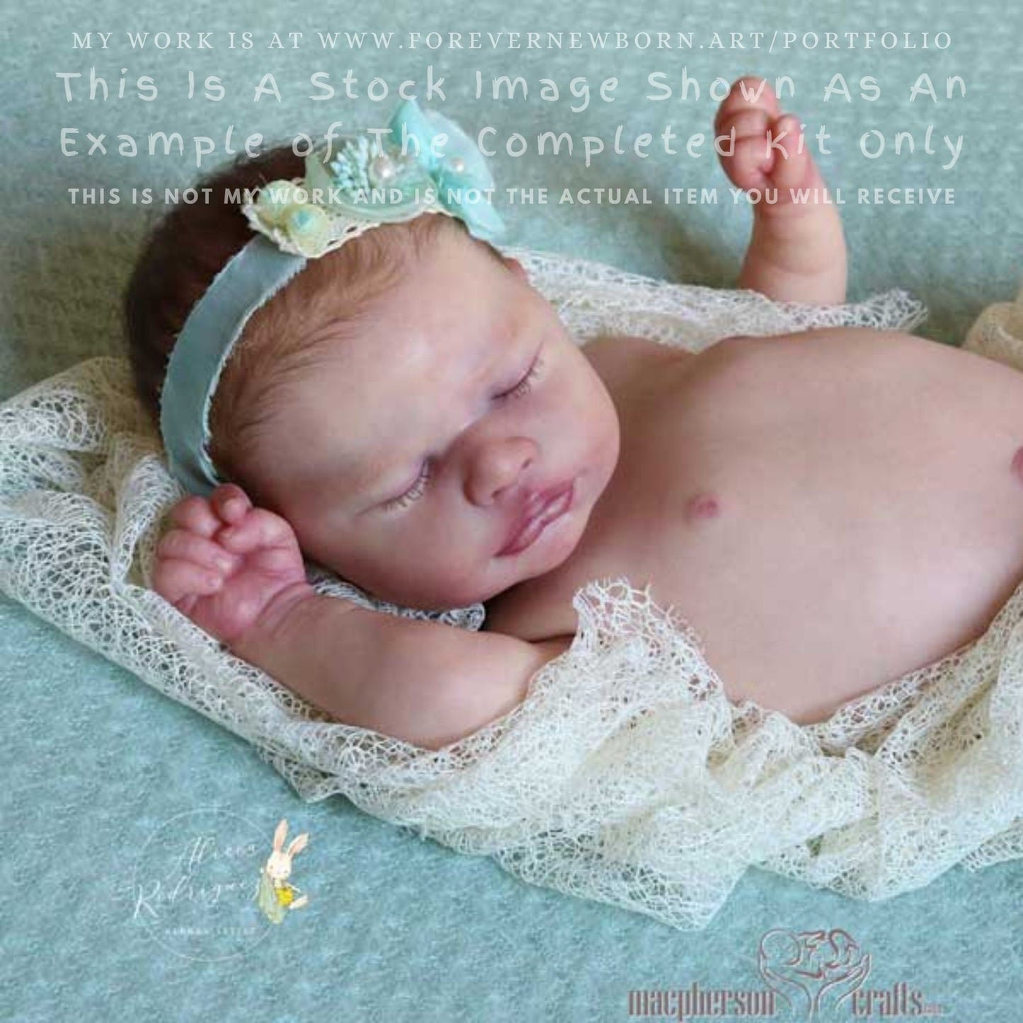 Amazing Hyper-Realistic Reborn Custom Doll Junis by Sabine Altenkirch (20"+Full Limbs)