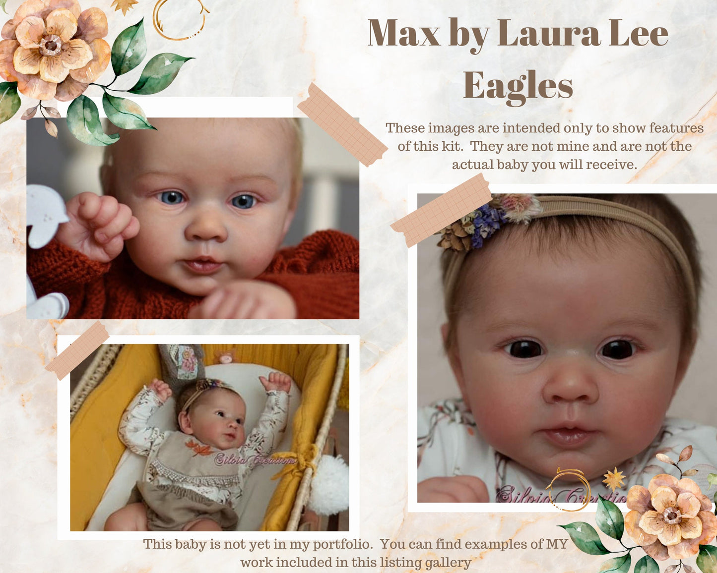 Free Baby Offer ~ Reborn Doll Sale ~ Custom Baby Piper by Andrea Arcello (20"+ Full Limbs) Preorder starts March 15th