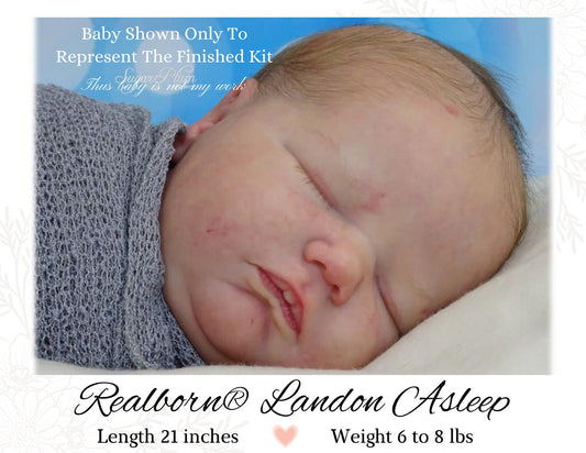 BOGO FREE Baby FLaSH SaLE!! Ultra-Realistic Realborn® Landon Asleep (21"+Full Limbs)