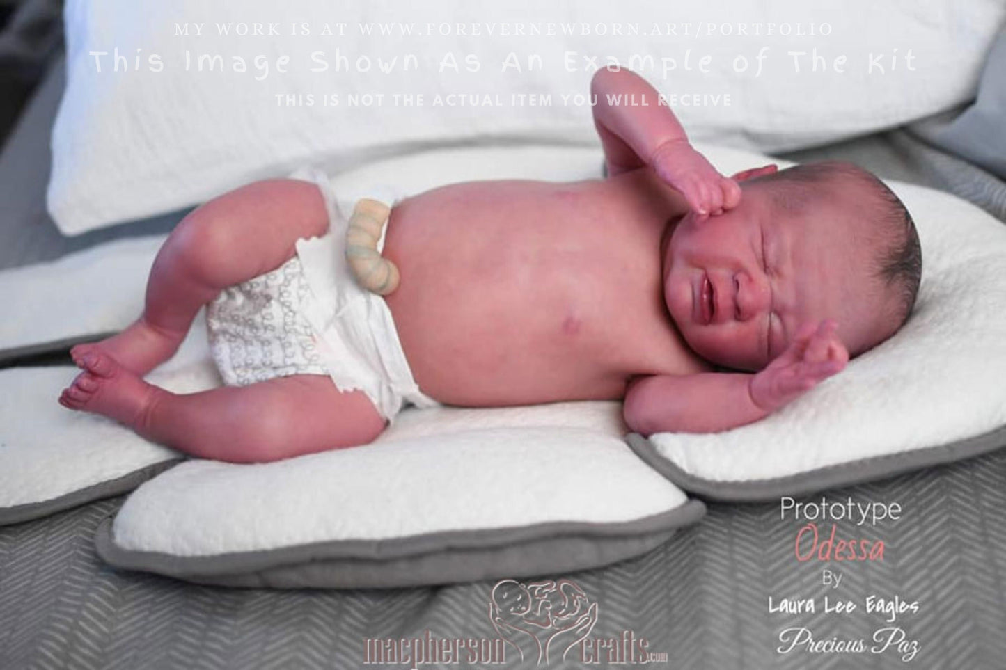 Odessa by Laura Lee Eagles (18"+Full Limbs & Belly Plate)