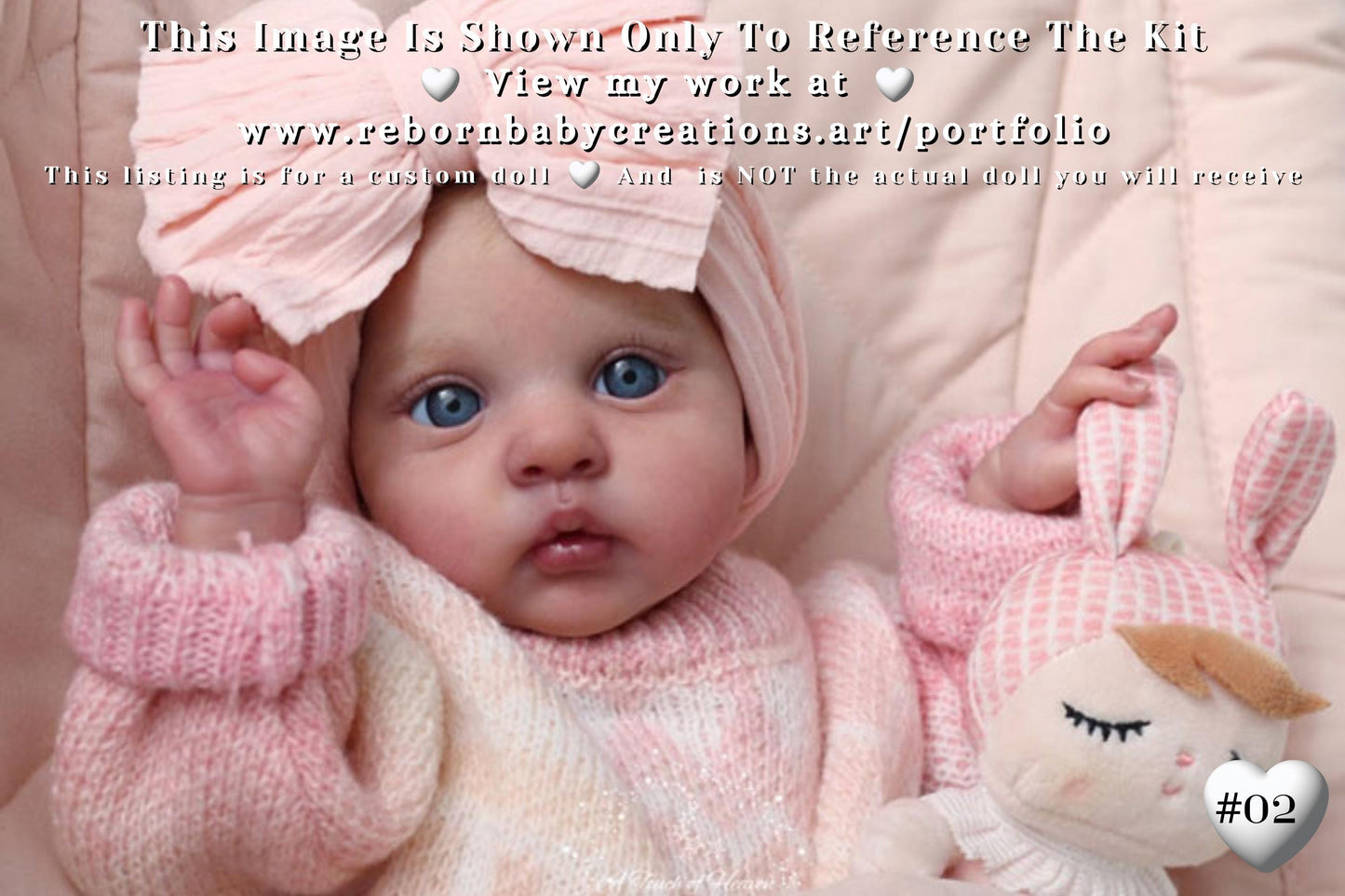 Extremely Realistic Reborn Baby Doll ~ CuStOm ReBoRn Mikki by Irina Kaplanskaya (17"+Full Limbs)