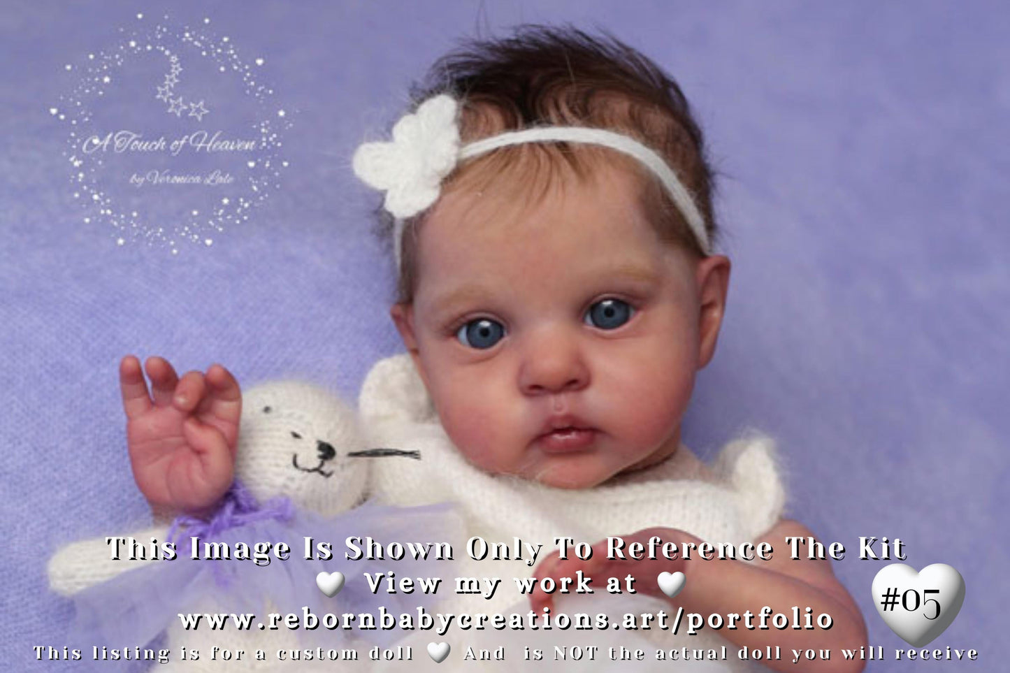 Extremely Realistic Reborn Baby Doll ~ CuStOm ReBoRn Mikki by Irina Kaplanskaya (17"+Full Limbs)