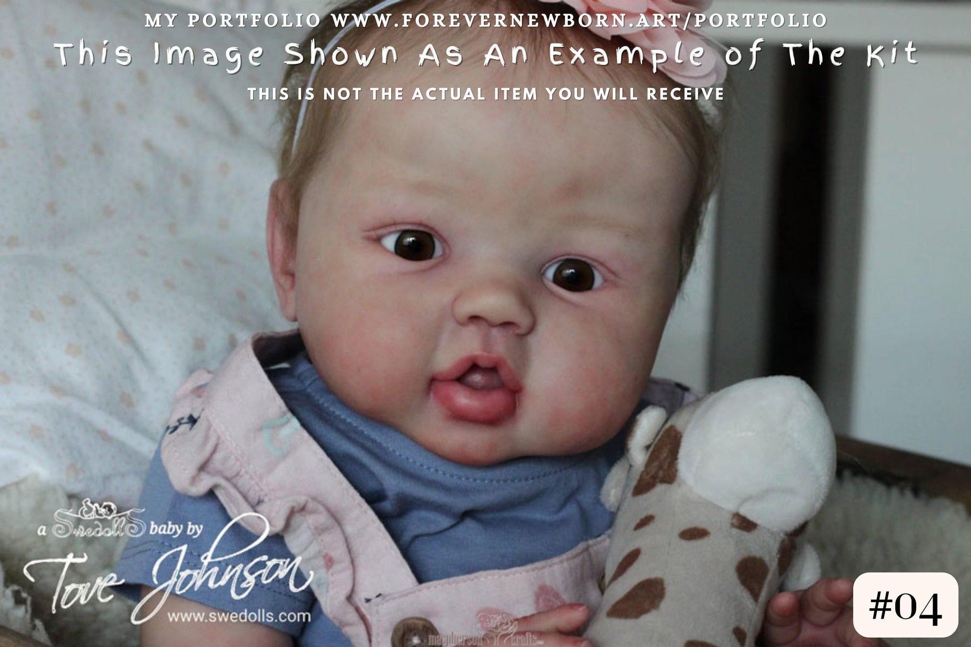 Harper by Sandy Faber (26"+Full Arns 3/4 Legs)