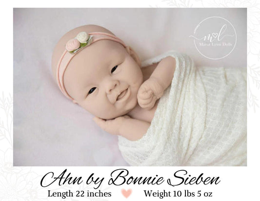 Ahn by Bonnie Sieben (22 inches 10 lbs 5 oz) *includes pictures of my own work in silicone.