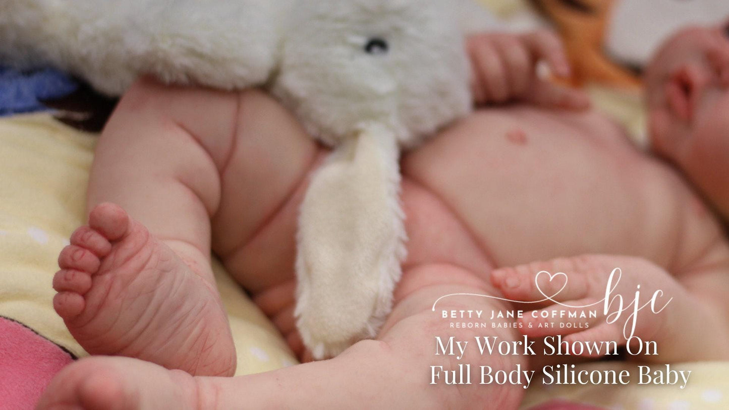 Ahn by Bonnie Sieben (22 inches 10 lbs 5 oz) *includes pictures of my own work in silicone.