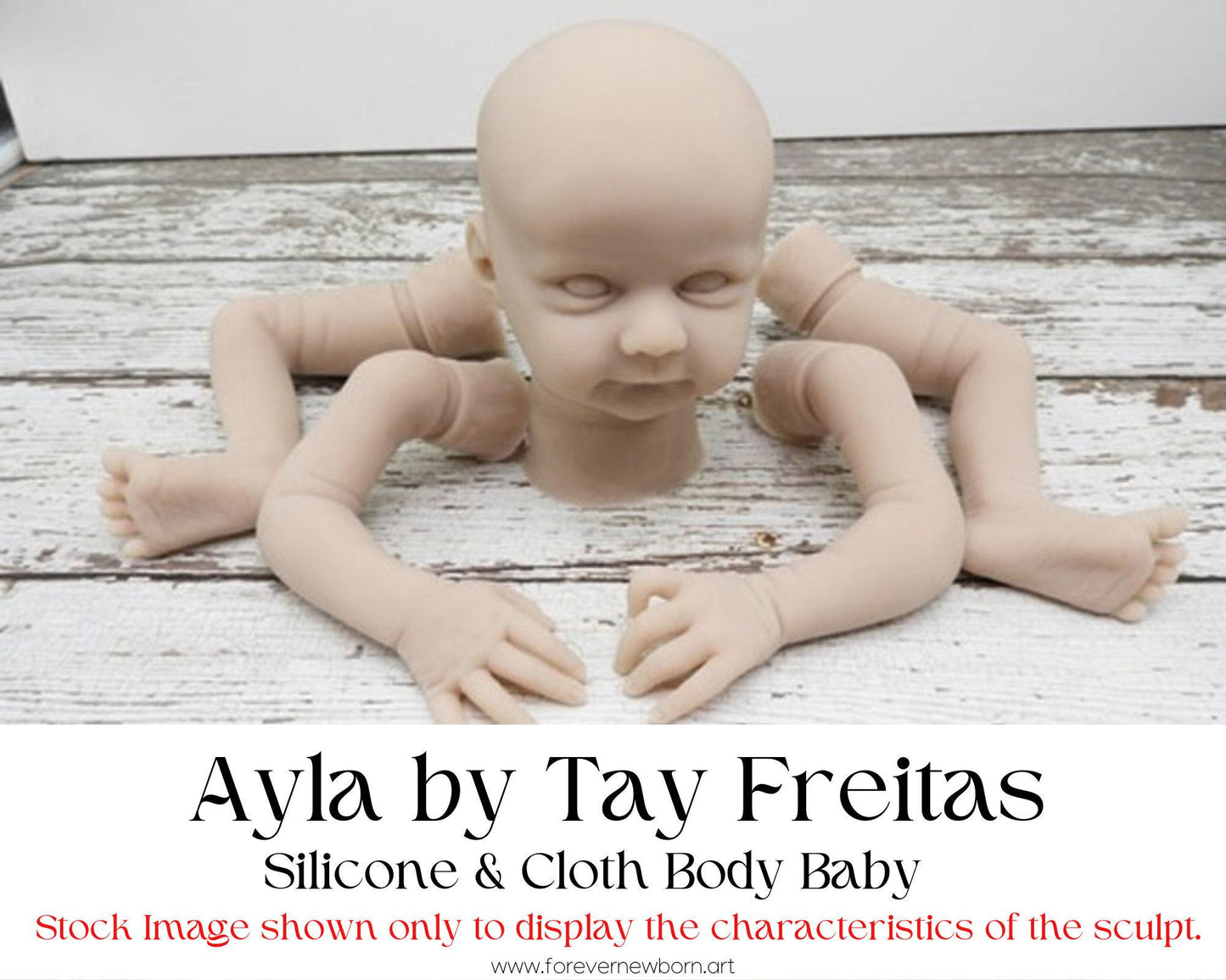 Ayla by Tay Freitas (16"+ Full Limbs) with cloth body. Extended Processing Time May Be Required. ASK FIRST!