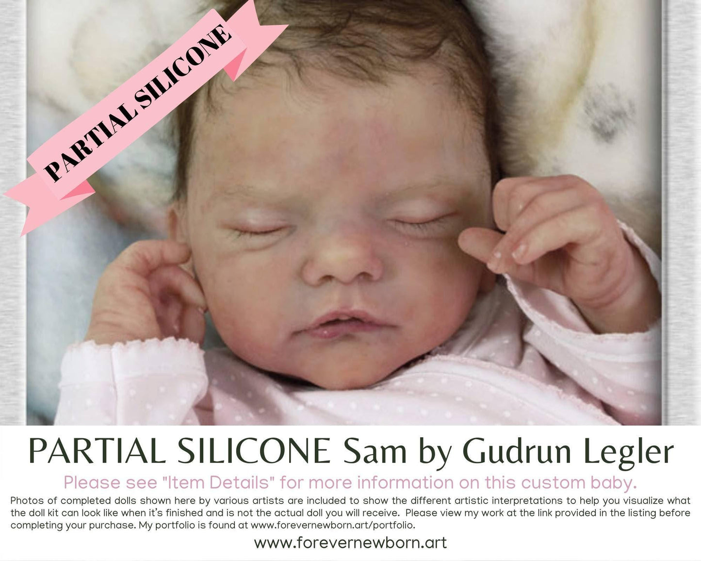 Sam by Gudrun Legler (18"+Full Limbs) with cloth body. Extended Processing Time May Be Required. ASK FIRST!