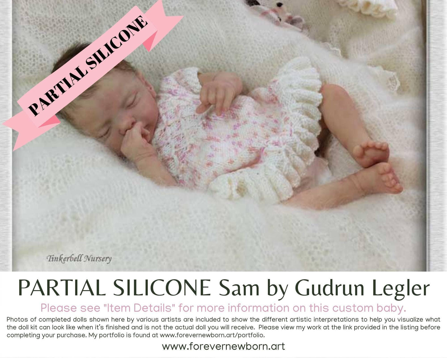 Sam by Gudrun Legler (18"+Full Limbs) with cloth body. Extended Processing Time May Be Required. ASK FIRST!