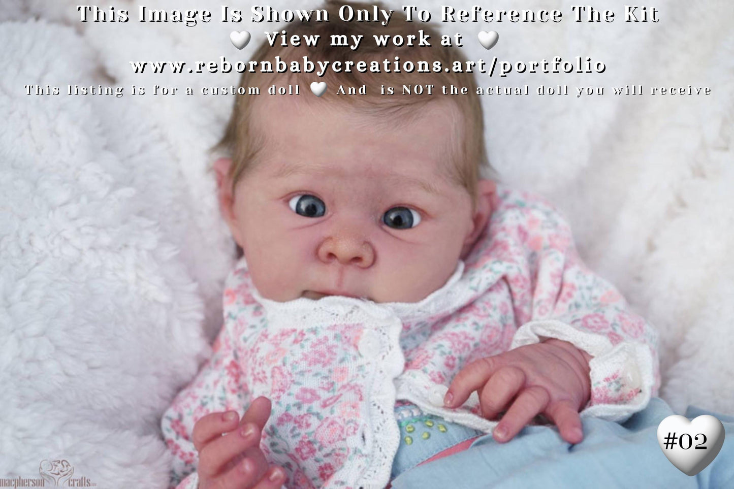 Lifelike Reborn Doll Lizzy by Adrie Stoete (19"+ Full Limbs)