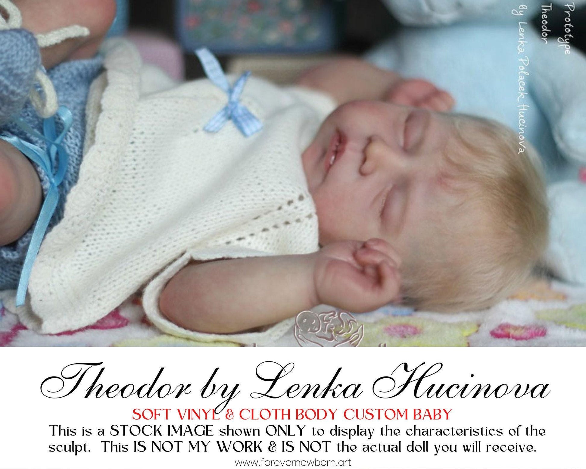 Attention Reborn Baby Collectors ~ Custom Theodor By Lenka Hucinova (19"+Full Limbs)