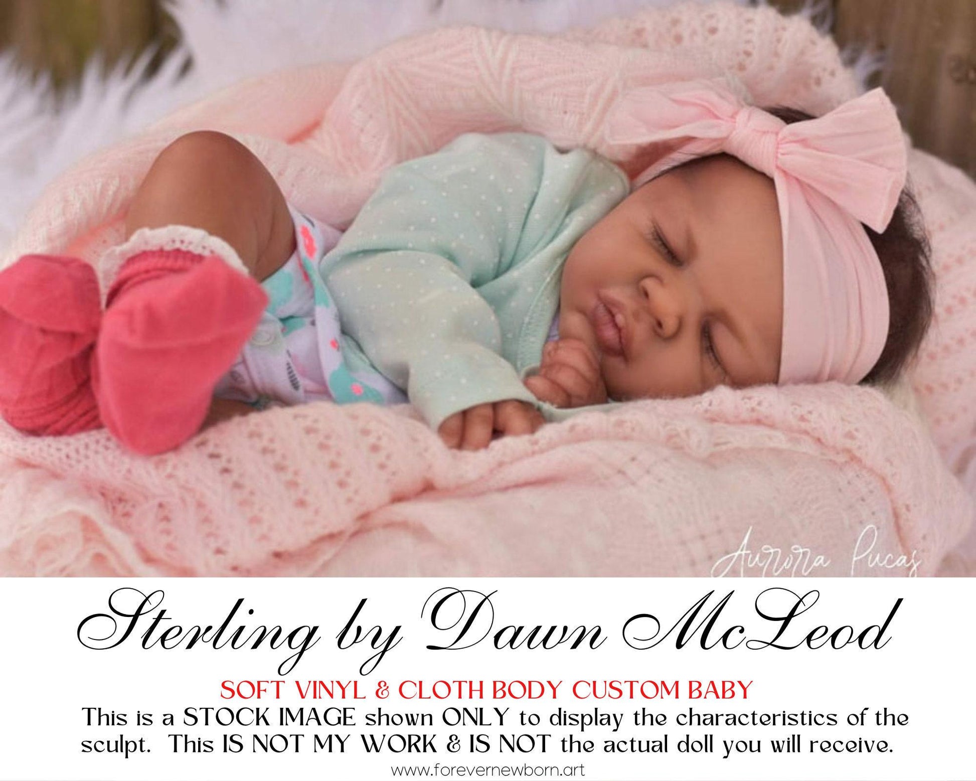 Reborn Baby **Hyper-Realistic** Reborn Doll Sterling by Dawn McLeod (23"+ Full Limbs)