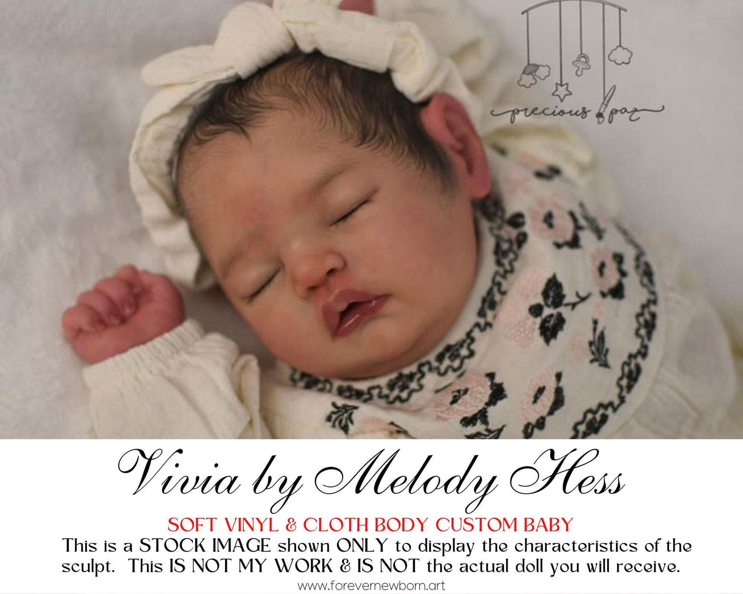 Attention Reborn Baby Collectors ~ Custom Vivia by Melody Hess (19"+Full Limbs)