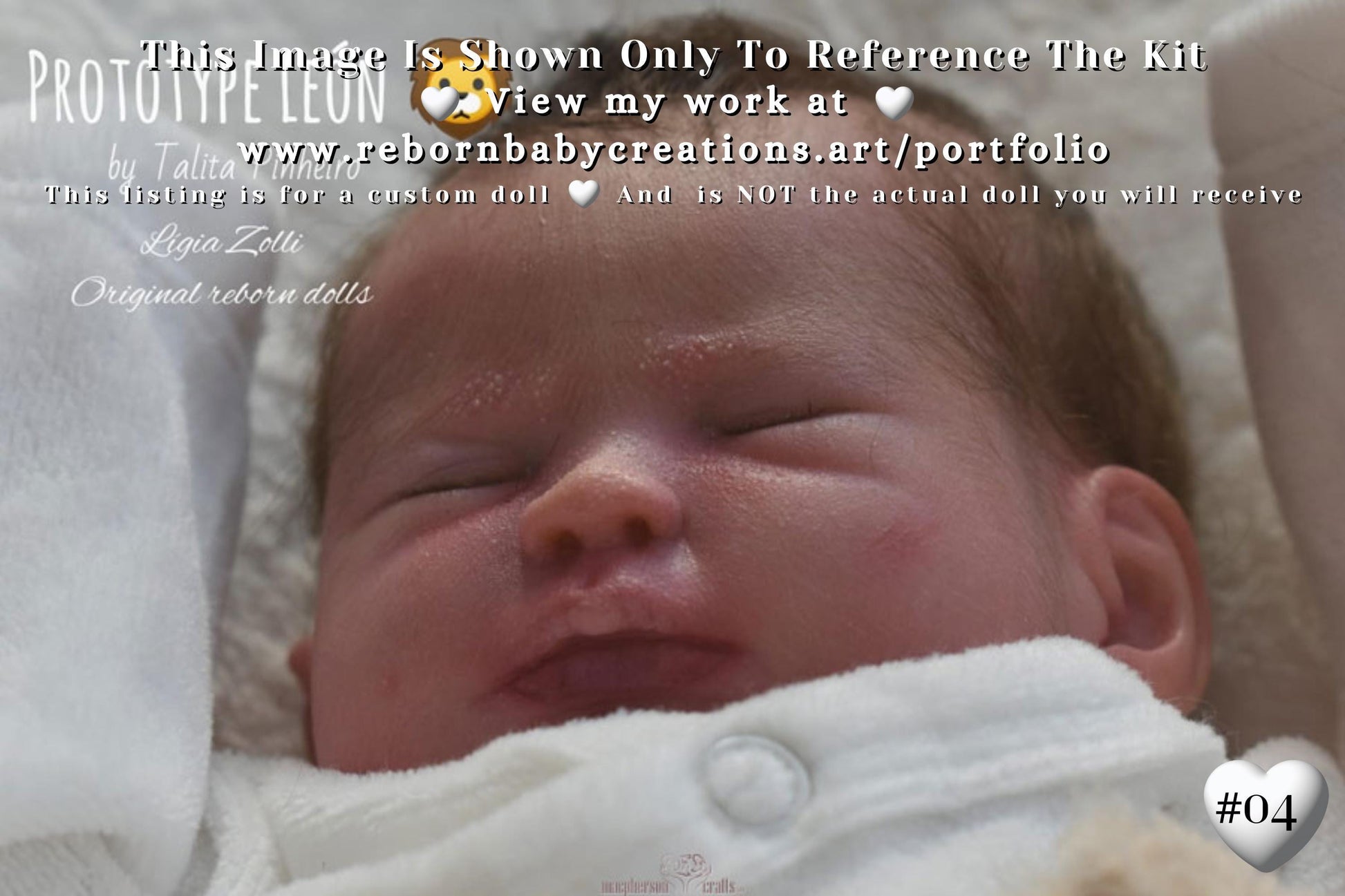 Amazing Hyper-Realistic Reborn Custom Doll LAST ONE! Limited Edition PREEMIE Leon by Talita Pinheiro (16"+Full Limbs)