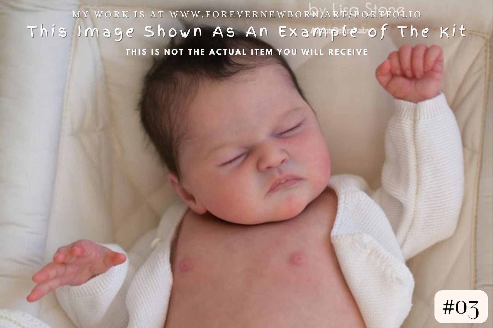 Attention Reborn Baby Collectors ~ Custom Zachary by Lisa Stone (21 inches Full Limbs)