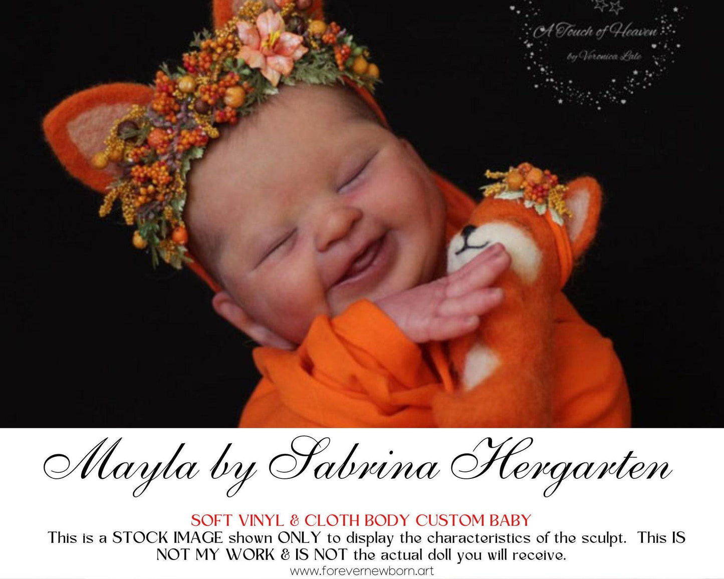 Lifelike Reborn Doll Mayla by Sabrina Hergarten (18"+Full Limbs)