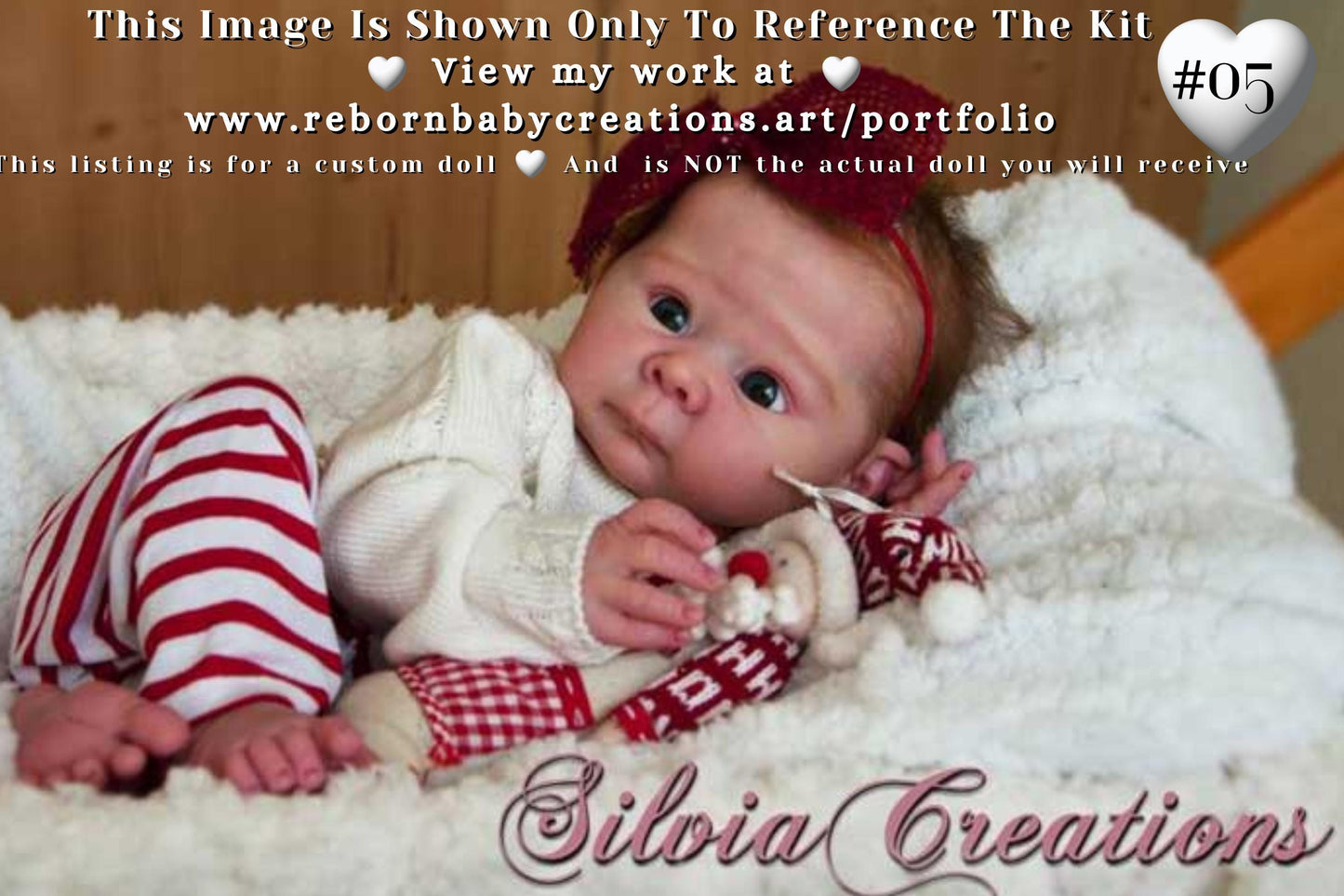 Lifelike Reborn Doll Lizzy by Adrie Stoete (19"+ Full Limbs)