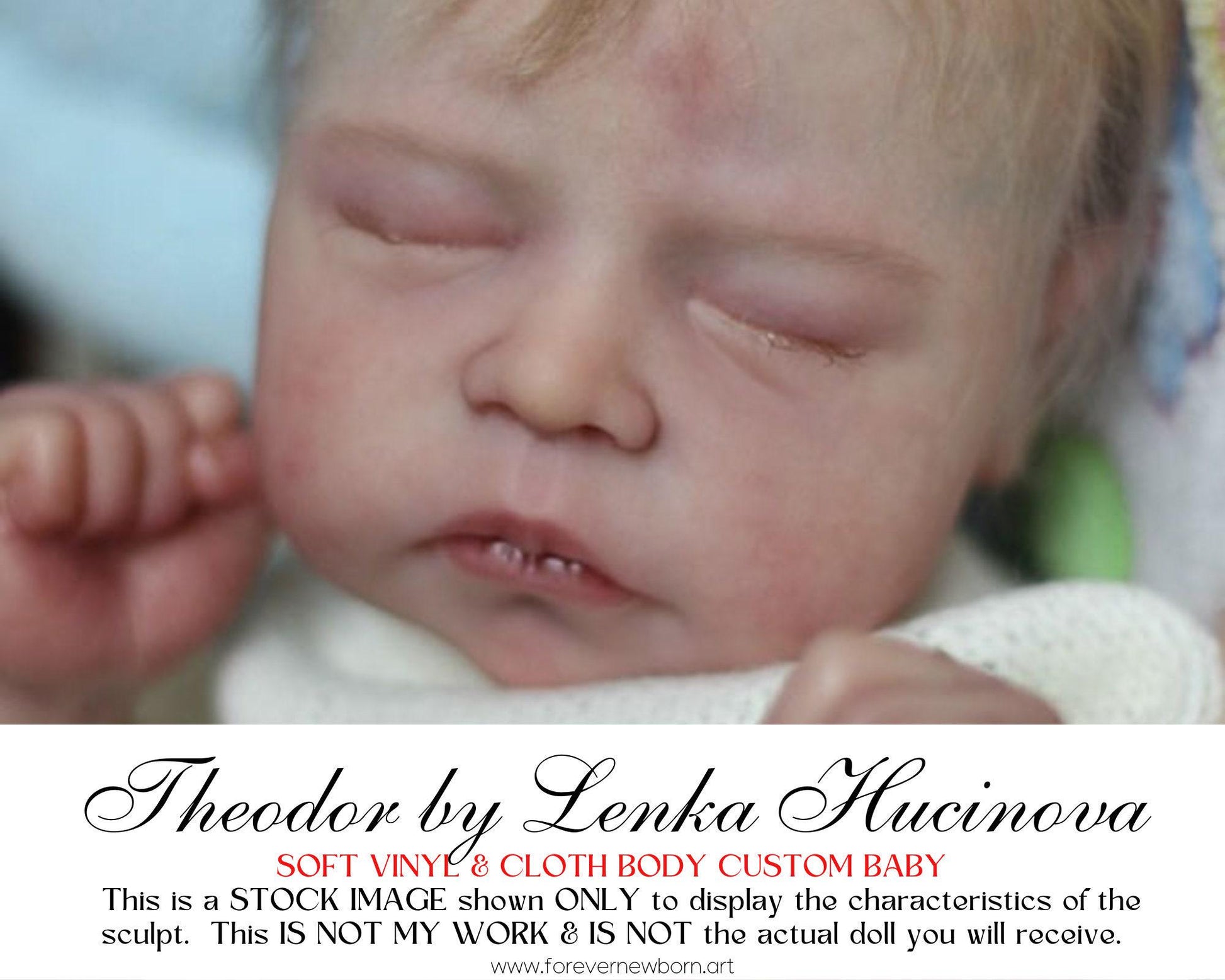 Attention Reborn Baby Collectors ~ Custom Theodor By Lenka Hucinova (19"+Full Limbs)