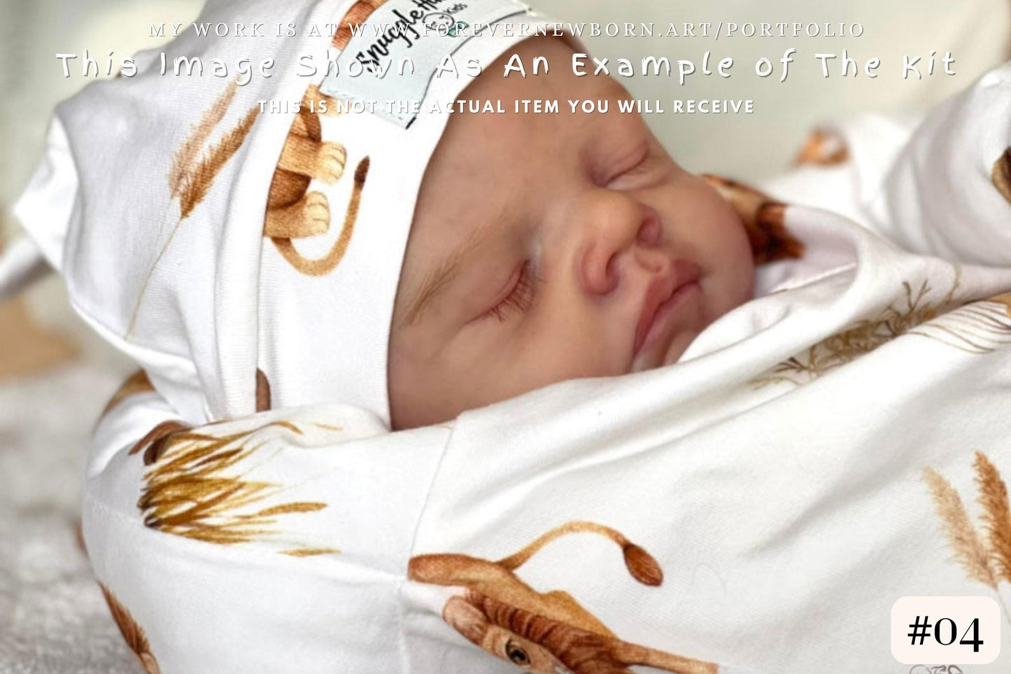 Reborn Baby **Hyper-Realistic** Reborn Doll Hudson by Bonnie Sieben (20 inches Full Limbs)