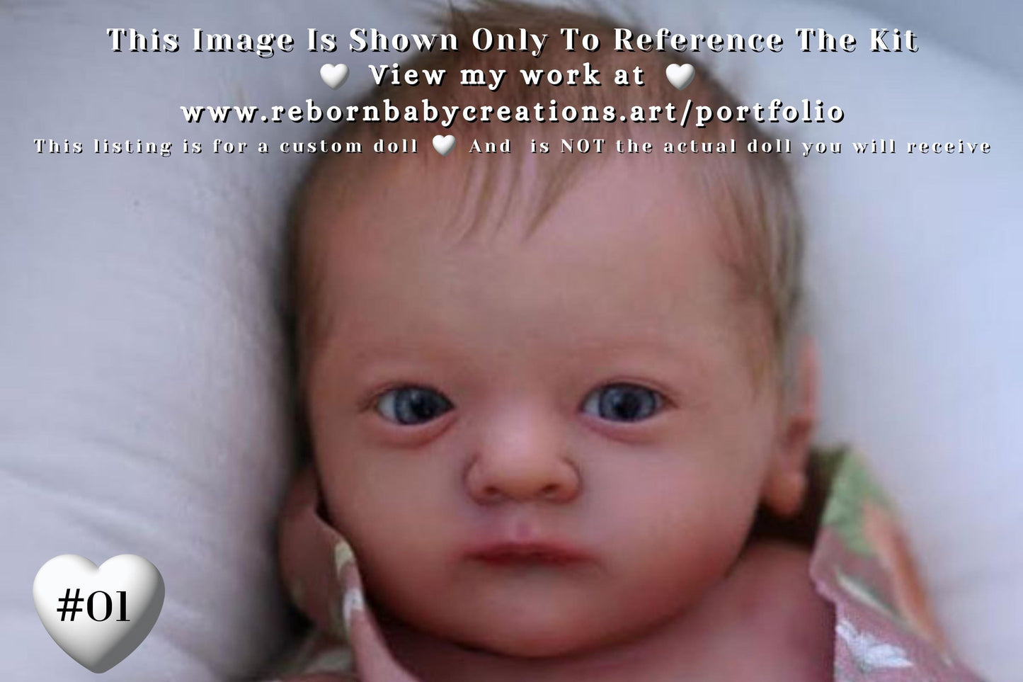 Attention Reborn Baby Collectors ~ Custom Vera by Gudrun Legler (19"+ Full Limbs)