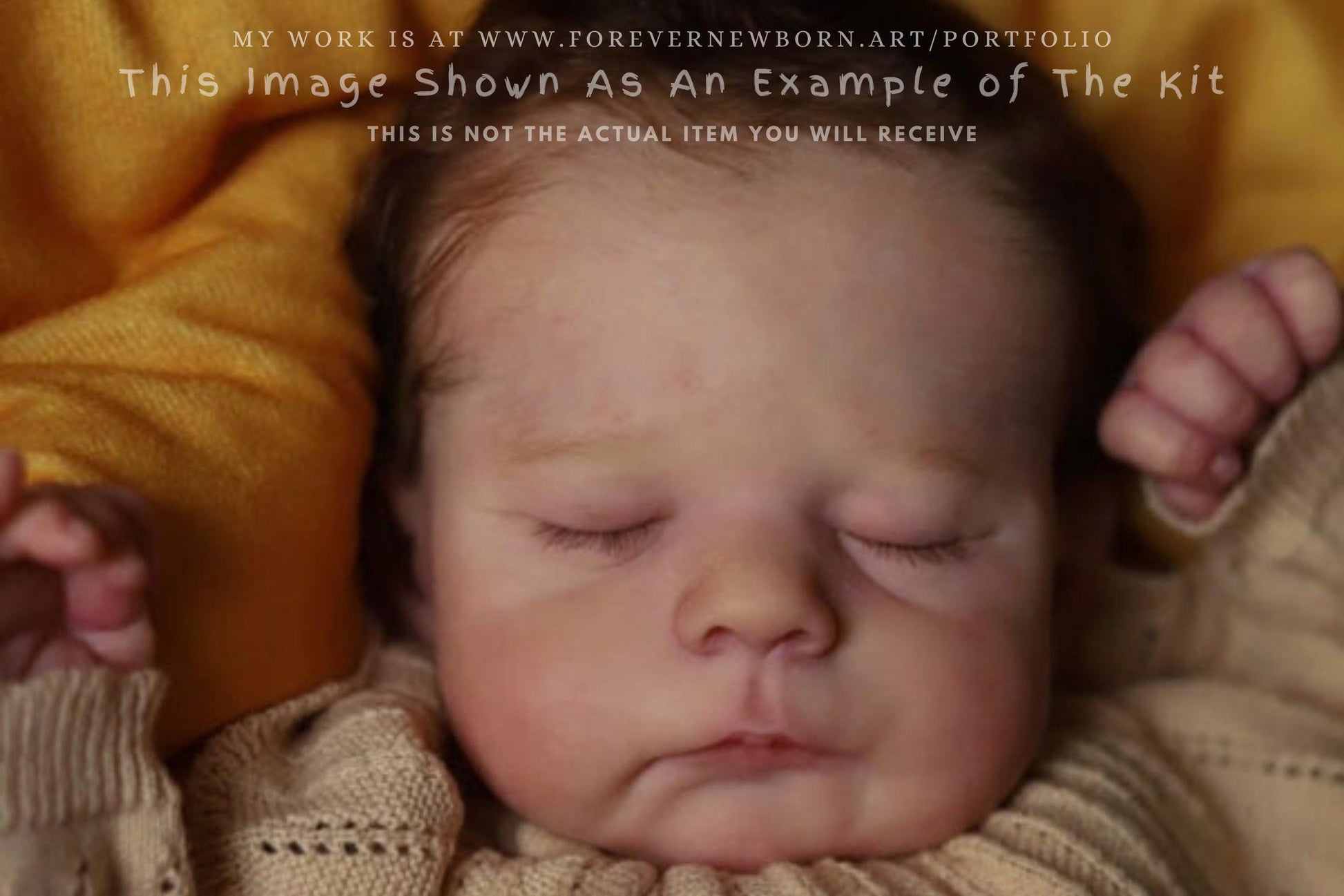 Extremely Realistic Reborn Baby Doll ~ Reborn Baby **Hyper-Realistic** Reborn Doll Eric or Erica by Joanna Kazmierczak 21" Full Limbs