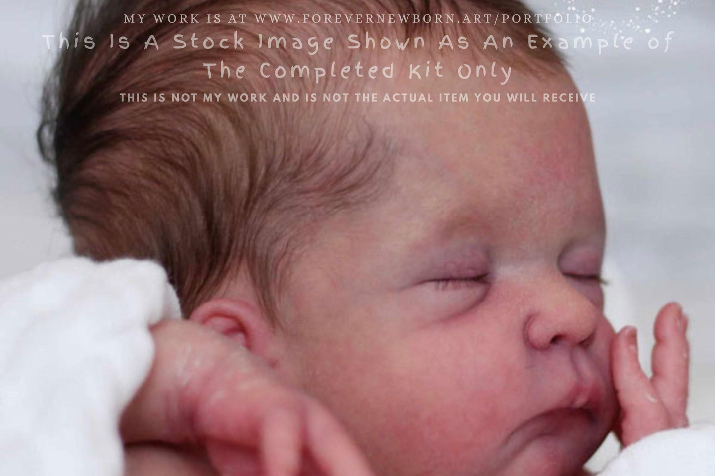 Reborn Baby **Hyper-Realistic** Reborn Doll Cleo by Severine Piret (17 Inches w/ bent legs + Full Limbs)