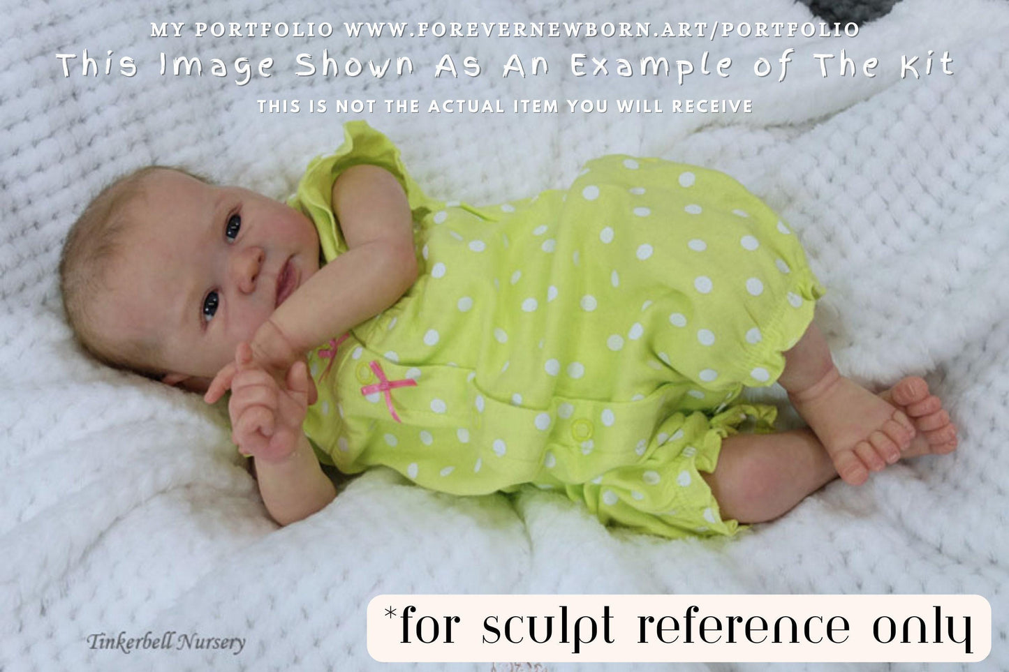 Reborn Baby **Hyper-Realistic** Reborn Doll Bo by Sandy Faber 18" Full Limbs