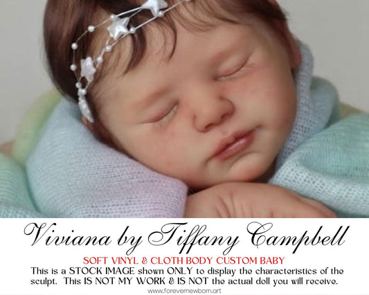 Attention Reborn Baby Collectors ~ Custom Viviana By Tiffany Campbell (20"+Full Limbs)