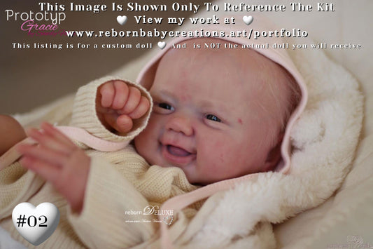 Extremely Realistic Reborn Baby Doll ~ Reborn Baby **Hyper-Realistic** Reborn Doll Gracie By Sandy Faber (21"+Full Limbs)