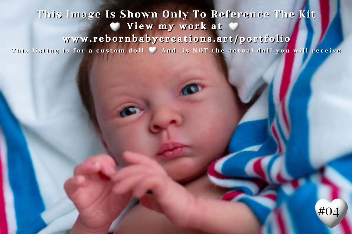 Lifelike Reborn Doll Limited Edition PREEMIE Maitte by Priscila Lopez (16"+Full Limbs)