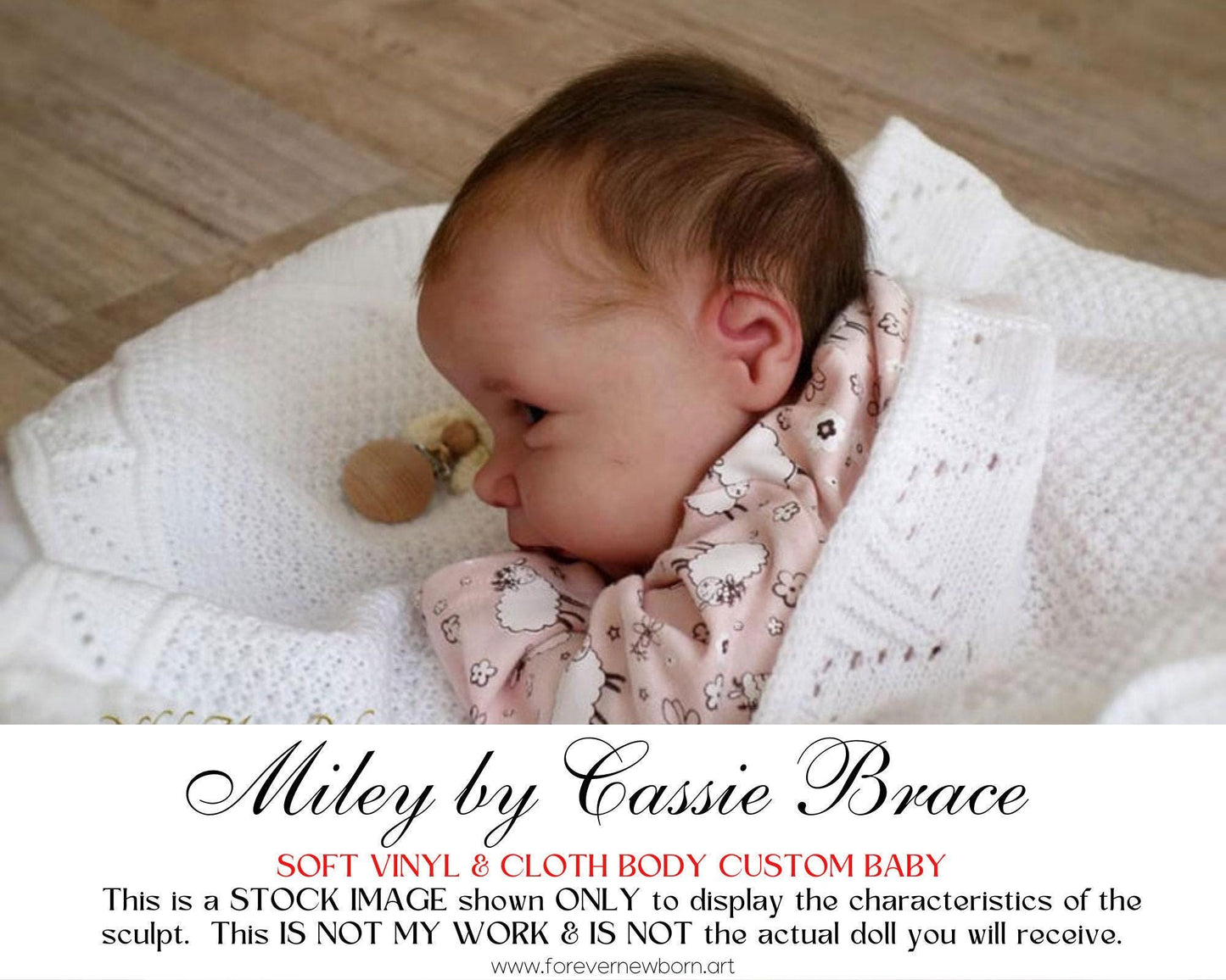 Lifelike Reborn Doll Miley by Cassie Brace (20"+Full Limbs)