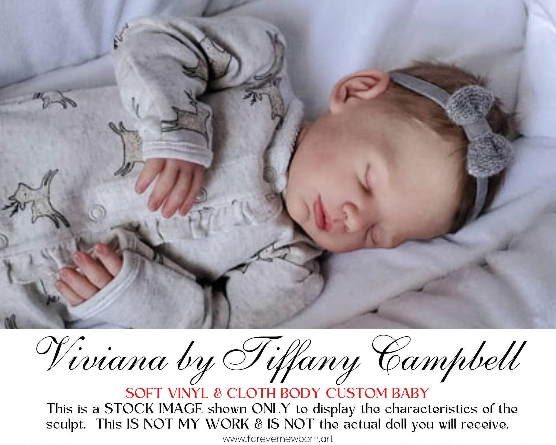 Attention Reborn Baby Collectors ~ Custom Viviana By Tiffany Campbell (20"+Full Limbs)
