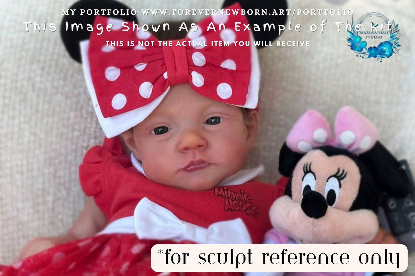 Lifelike Reborn Doll Lily by Joanna Kazmierczak 20" Full Limbs
