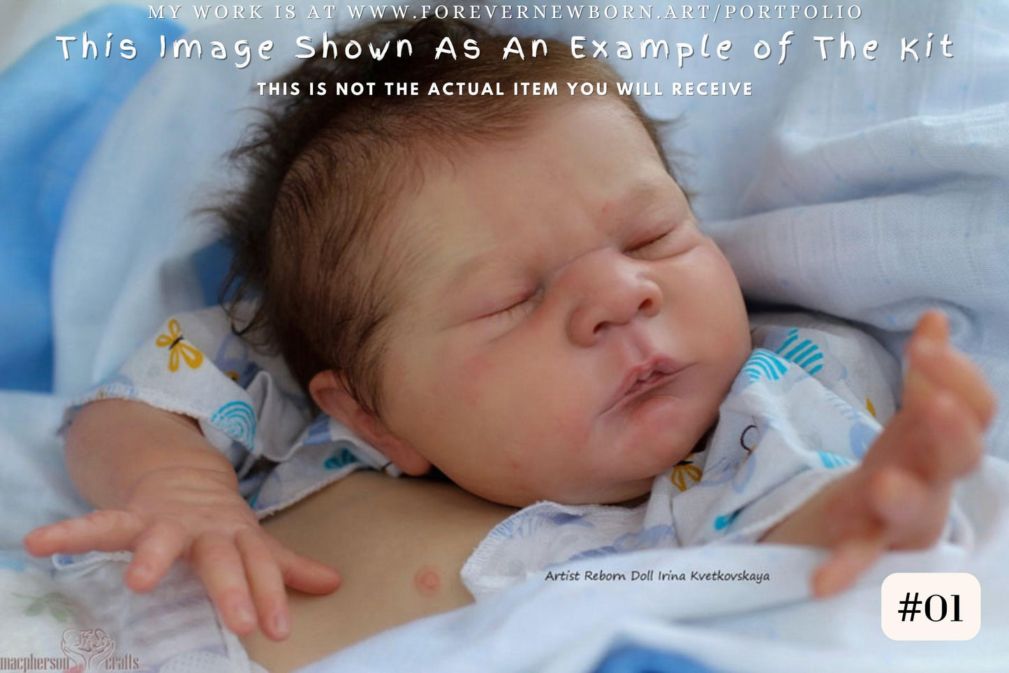 Amazing Hyper-Realistic Reborn Custom Doll LE Ravy by Priscila Lopez (22"+Full Limbs)