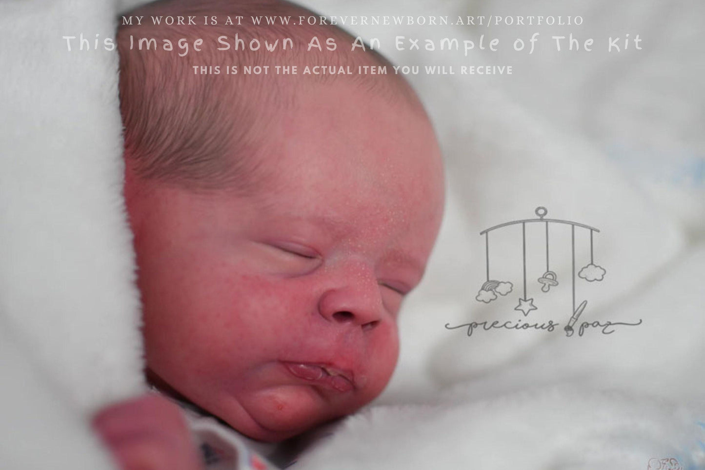 Extremely Realistic Reborn Baby Doll ~ Reborn Baby **Hyper-Realistic** Reborn Doll Esra by Melanie Gebhardt 19" Full Limbs