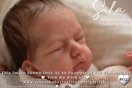 Extremely Realistic Reborn Baby Doll ~ CuStOm ReBoRn Sila by Ebtehal Abul (18"+Full Limbs) *NEW Release