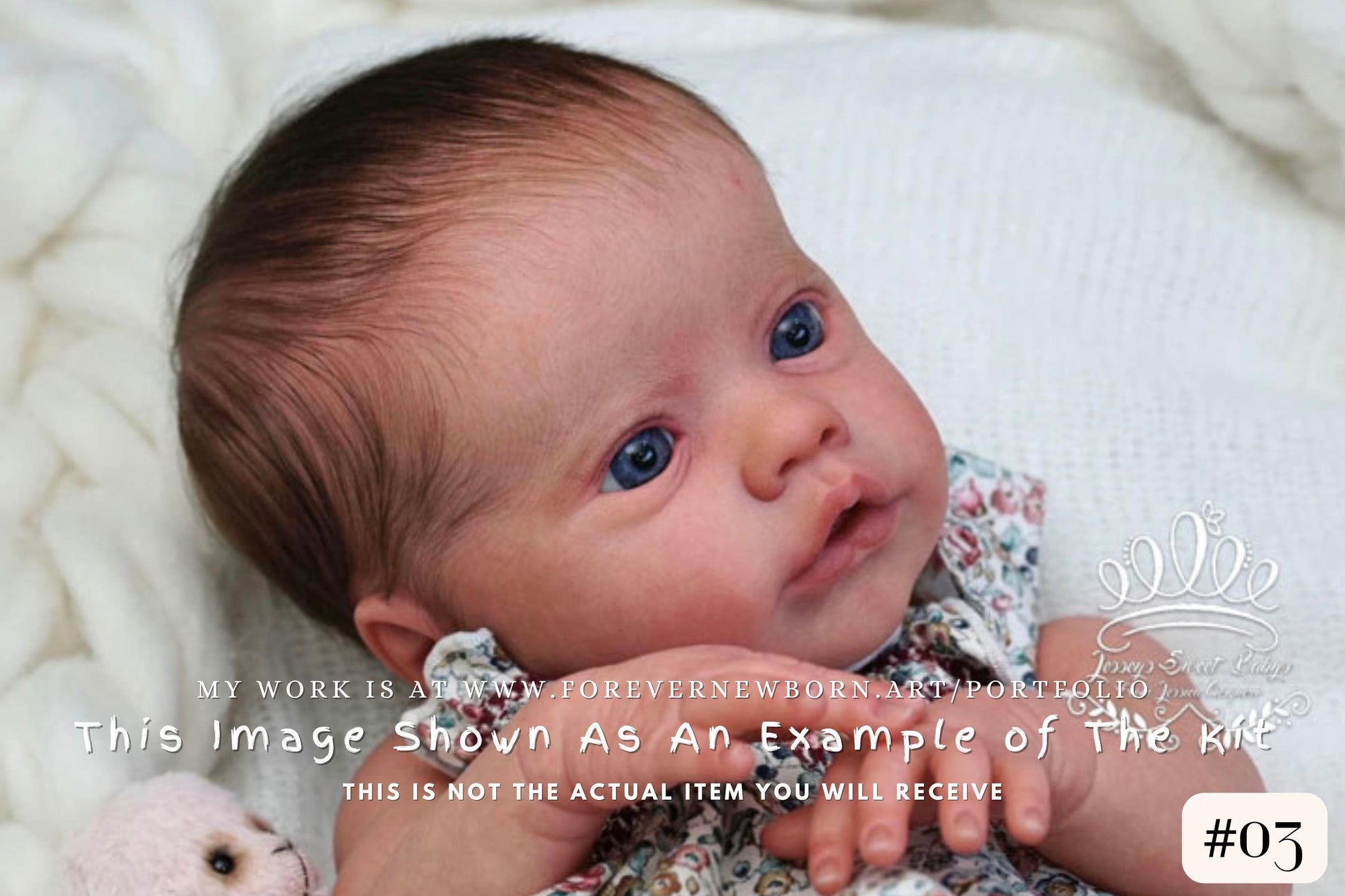 Extremely Realistic Reborn Baby Doll ~ CuStOm ReBoRn Primrose awake by Laura Lee Eagles (18"+Full Limbs)