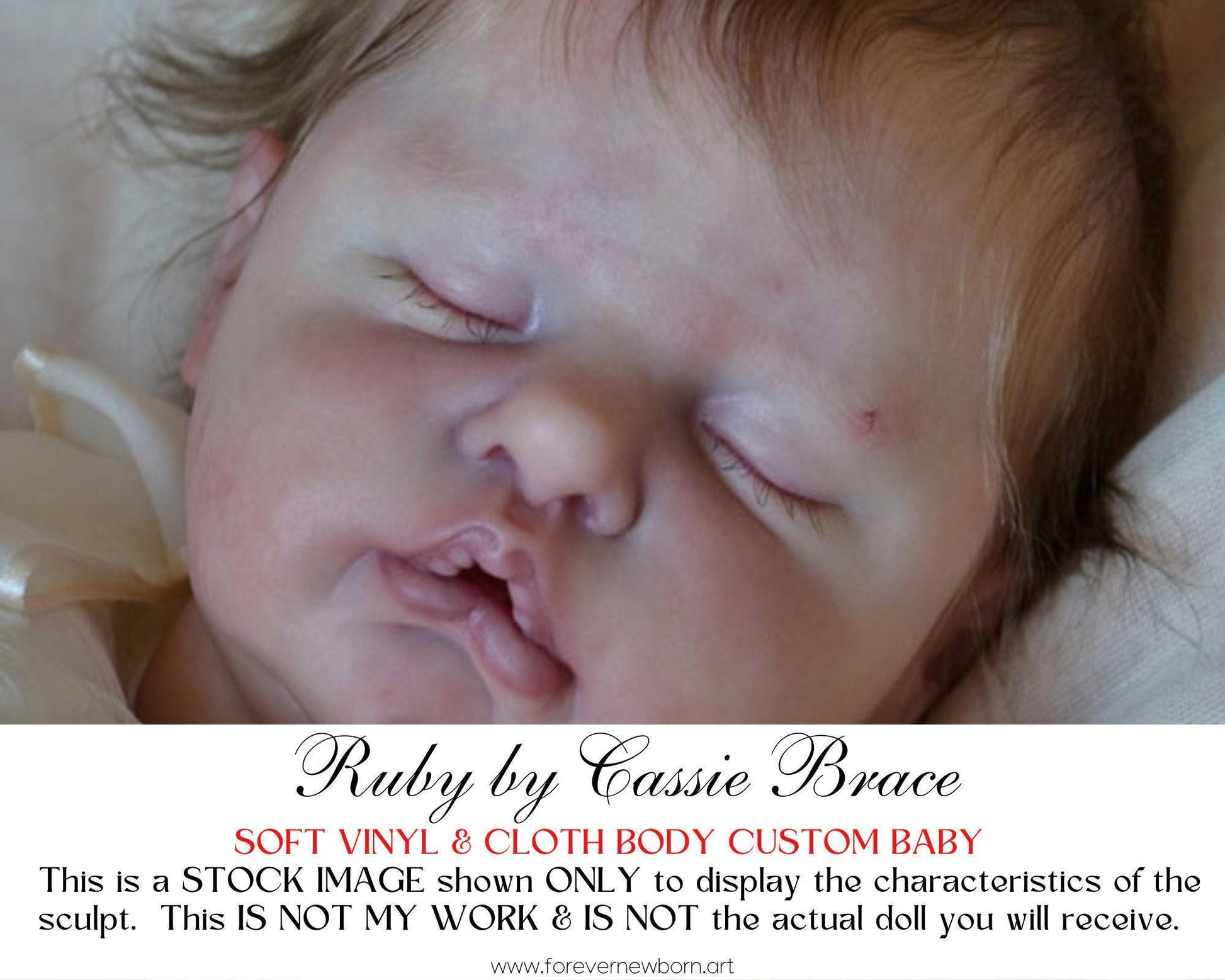 Reborn Baby **Hyper-Realistic** Reborn Doll Ruby by Cassie Brace (21"+ Full Limbs)