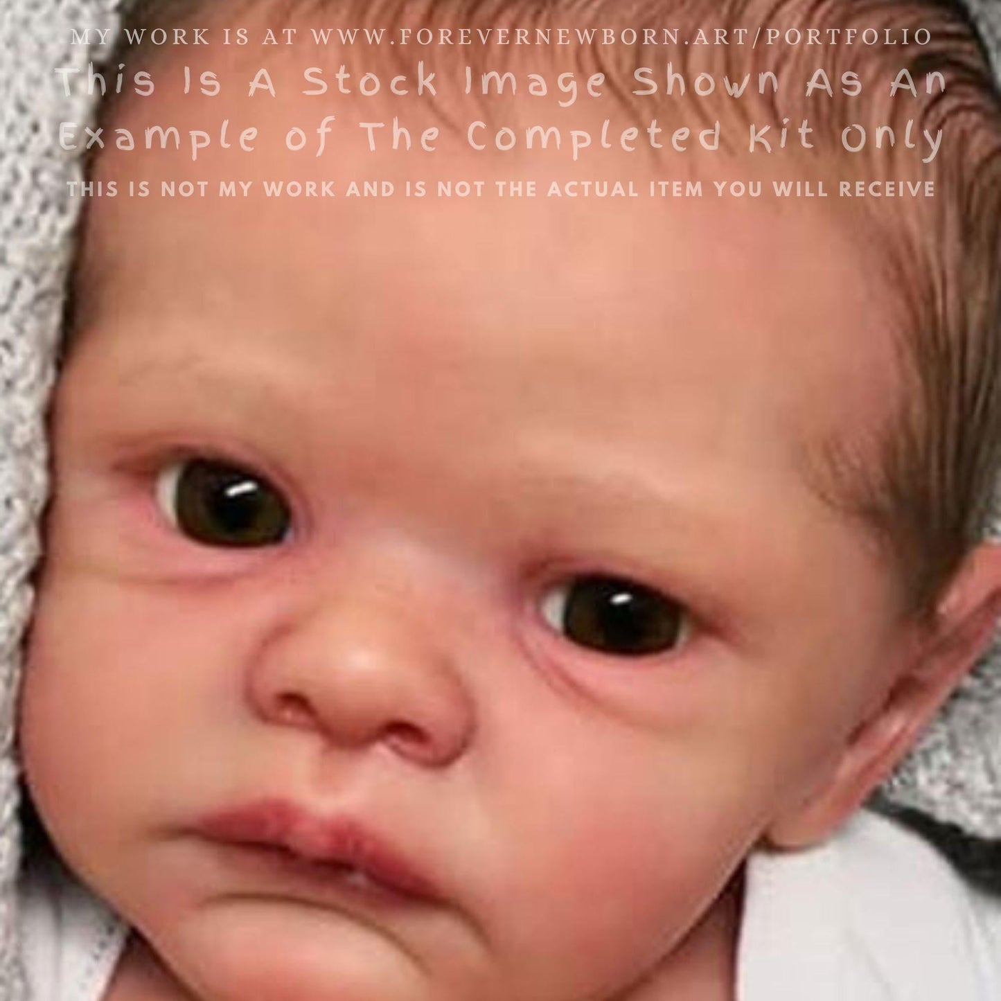 Reborn Baby **Hyper-Realistic** Reborn Doll Henley by Dawn McLeod (17"+Full Limbs)