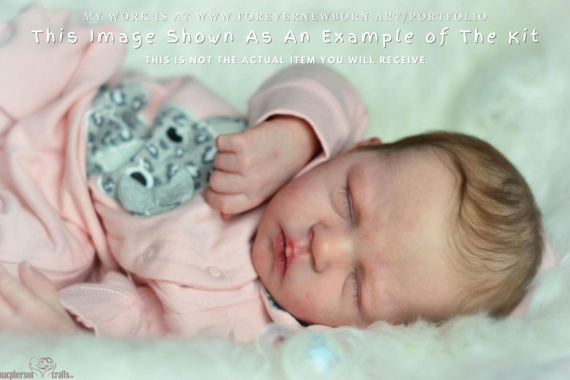 Attention Reborn Baby Collectors ~ Custom Talula By Severine Piret 21" Full Limbs