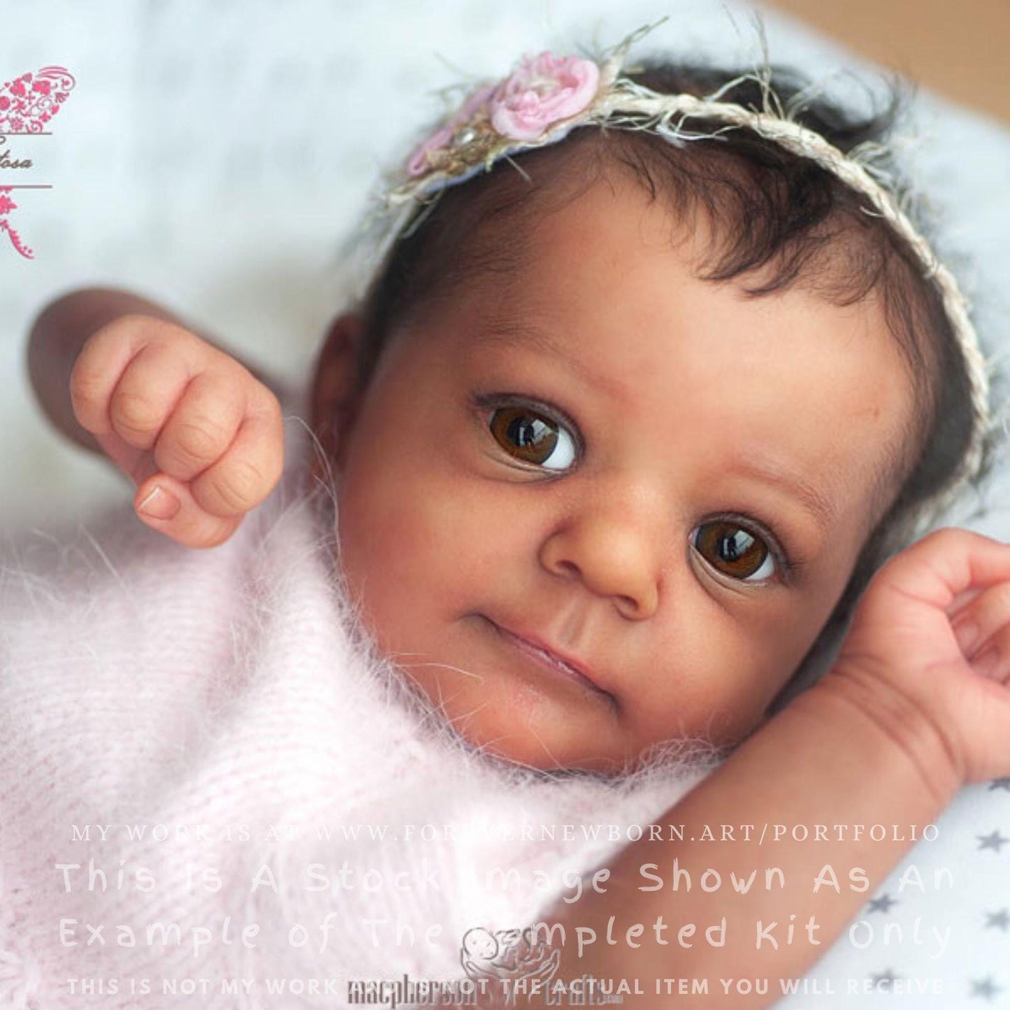 Extremely Realistic Reborn Baby Doll ~ Reborn Baby **Hyper-Realistic** Reborn Doll Felicia by Gudrun Legler (19"+Full Limbs)