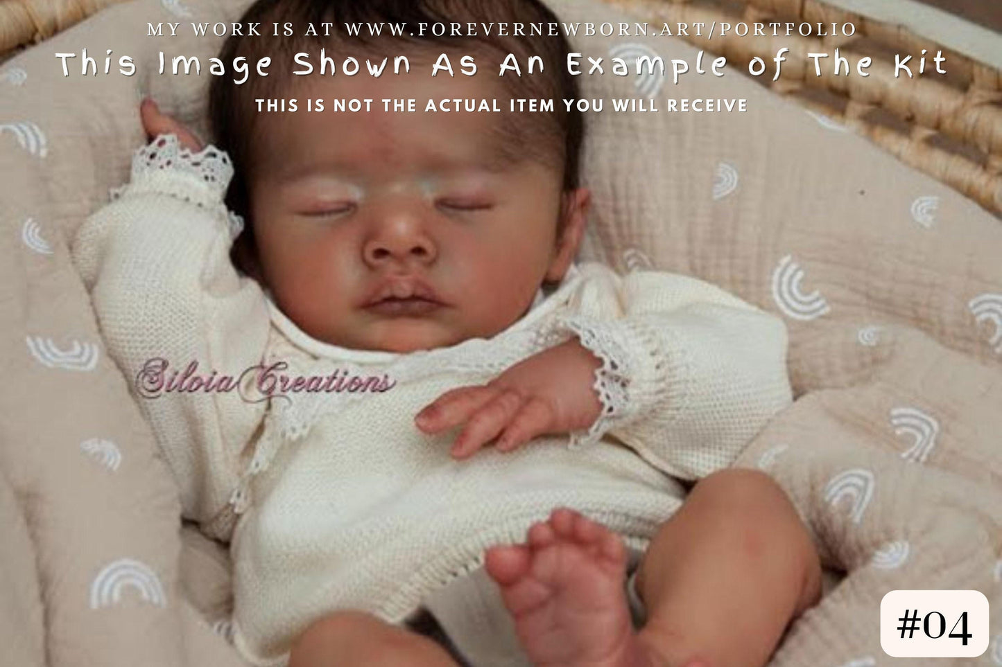 Lifelike Reborn Doll Mika by Karola Wegerich (20" + Full Limbs) NEW KIT!