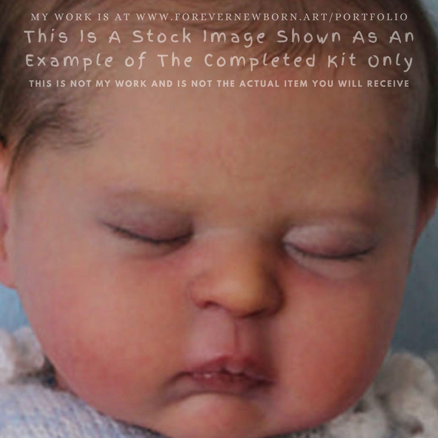 Reborn Baby **Hyper-Realistic** Reborn Doll Darina by Irina Kaplanskaya (19"+Full Limbs)