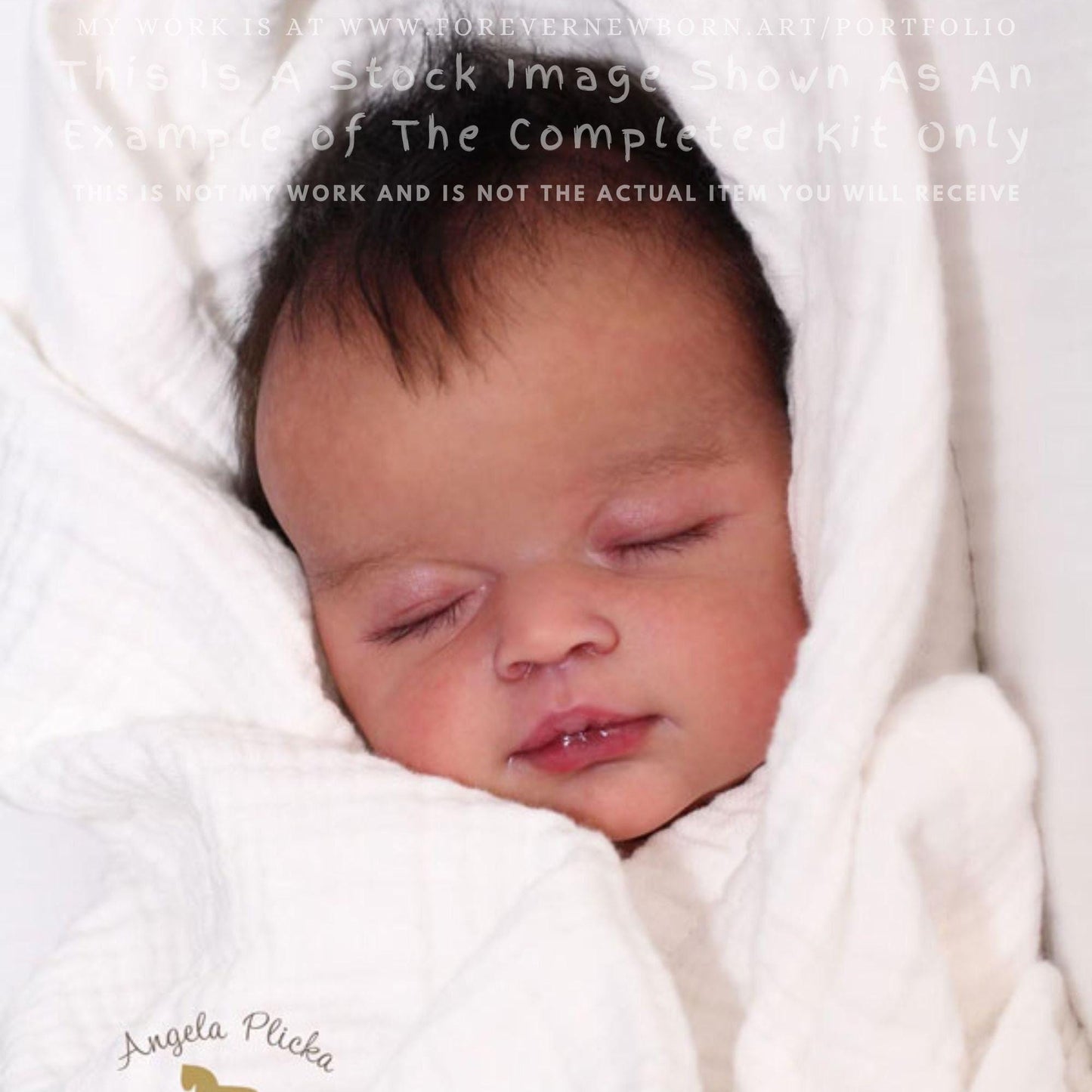 Reborn Baby **Hyper-Realistic** Reborn Doll Coco by Ebtehal Abul (20"+Full Limbs)