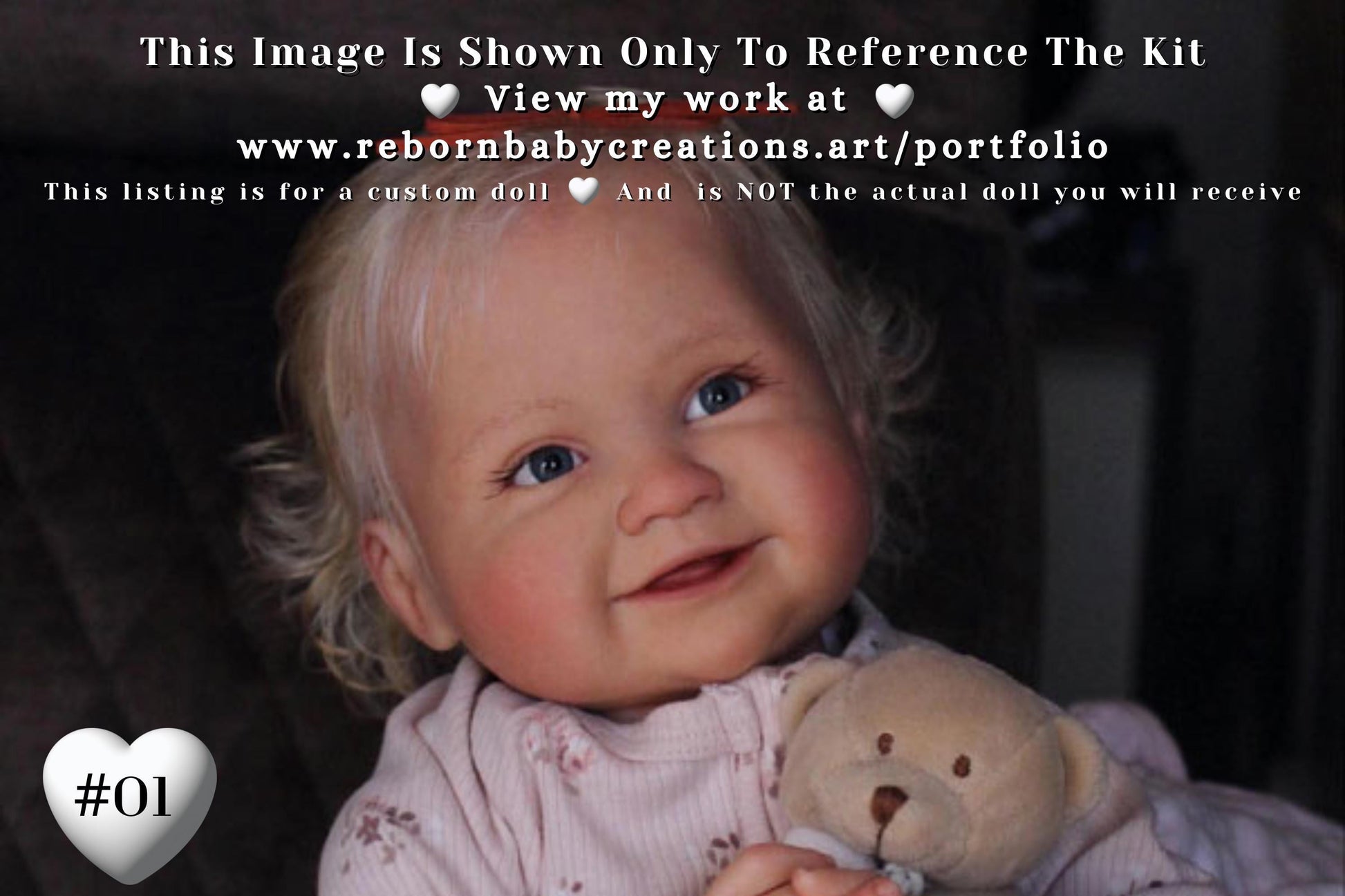 Reborn Baby **Hyper-Realistic** Reborn Doll Summer by Mayra Garza (19"+Full Limbs)