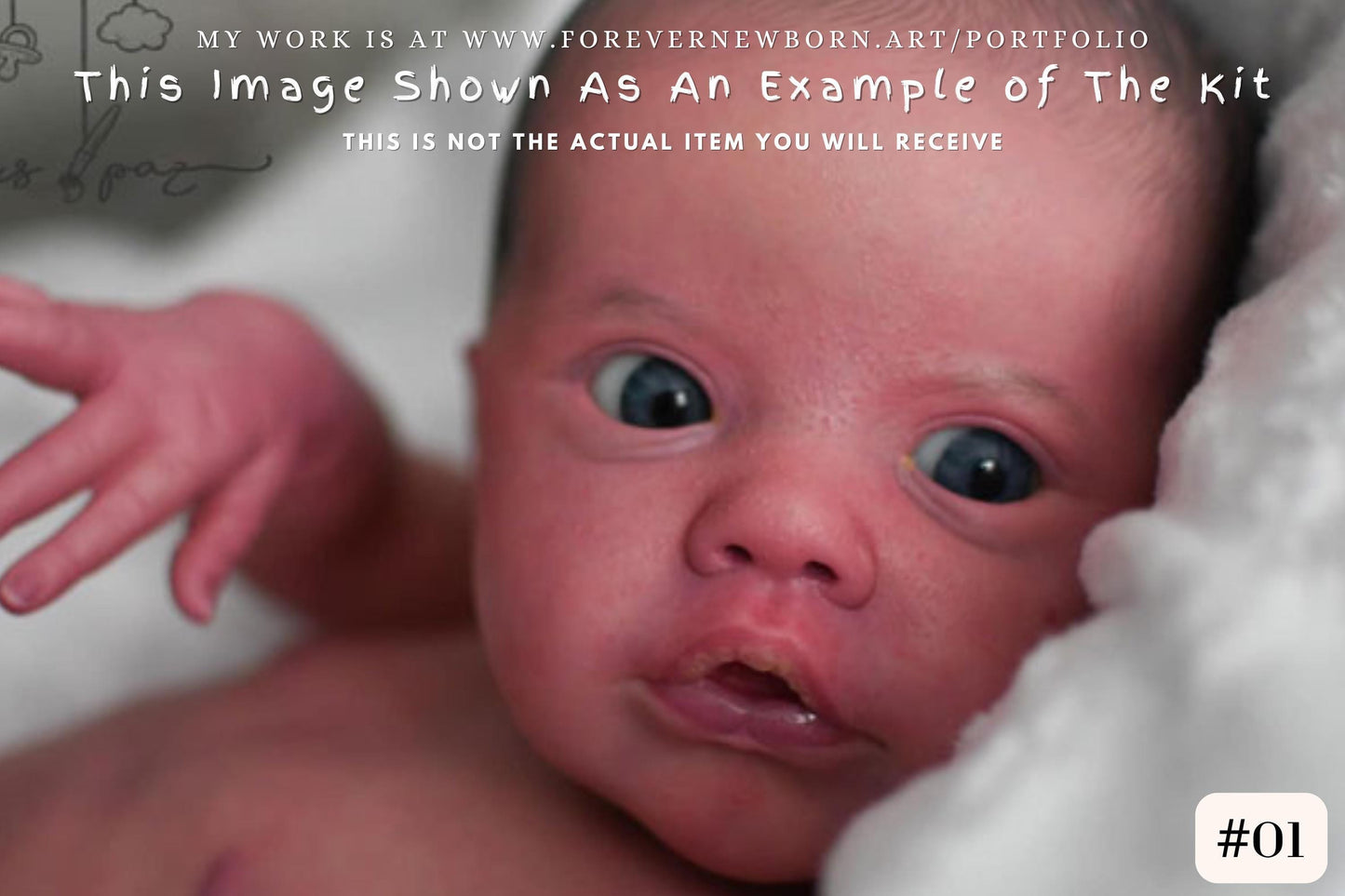 Extremely Realistic Reborn Baby Doll ~ CuStOm ReBoRn Primrose awake by Laura Lee Eagles (18"+Full Limbs)