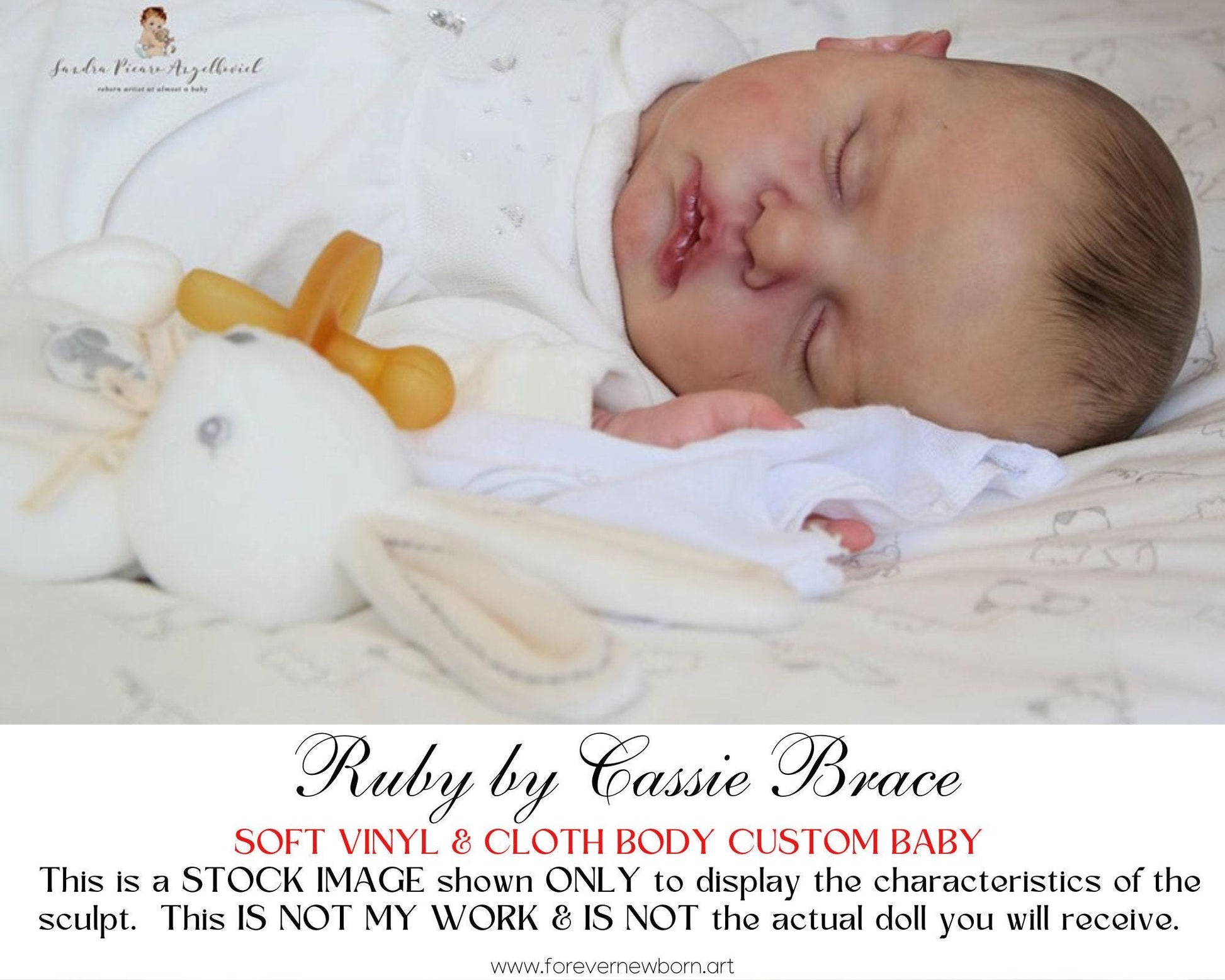 Reborn Baby **Hyper-Realistic** Reborn Doll Ruby by Cassie Brace (21"+ Full Limbs)